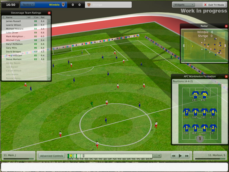 Illustration for article titled Football Manager 2009 PSP & Mac Screens